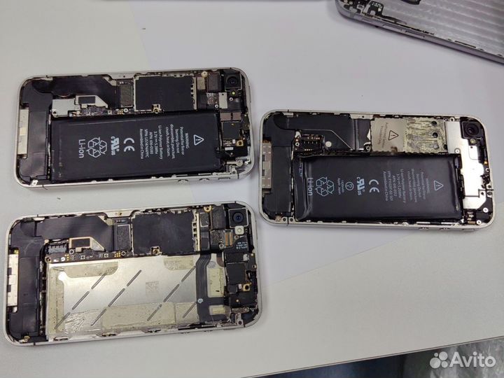 Лот запчастей на айфоны
