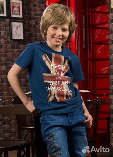 Футболка 122 Pelican (новый) хлопок трикотаж