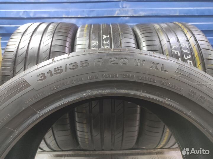 Continental ContiSportContact 5 275/40 R20 и 315/35 R20 110W