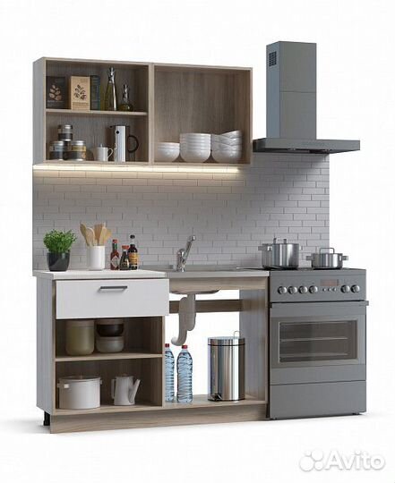 Кухня прямая Лайт 120