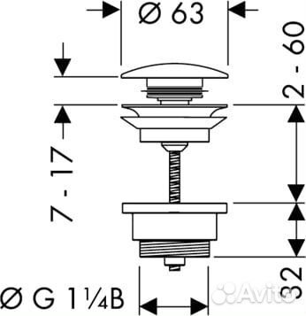 Hansgrohe 76060000 Смеситель для ракови