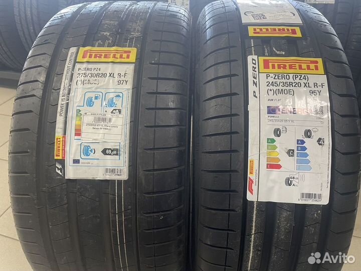 Pirelli P Zero PZ4 245/35 R20 и 275/30 R20 95Y