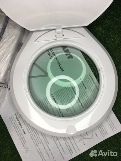 Лампа лупа для косметолога на струбцине rexant