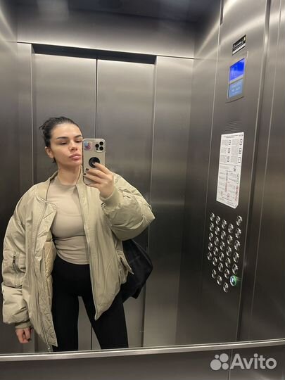 Бомбер оверсайз