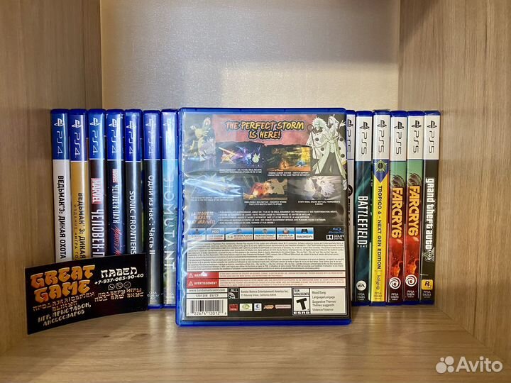 Игры PS4: Naruto Shippuden: Ultimate Ninja Storm 4