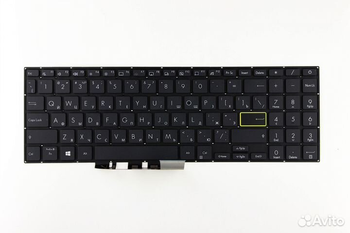 Клавиатура для Asus X513EA K513EA Black p/n: