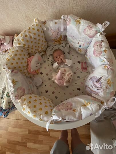 Бортики в кроватку