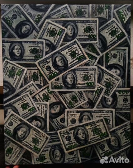 Картина- магнит для денег