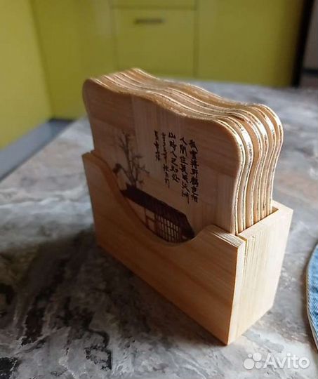 Подставки под кружки- набор