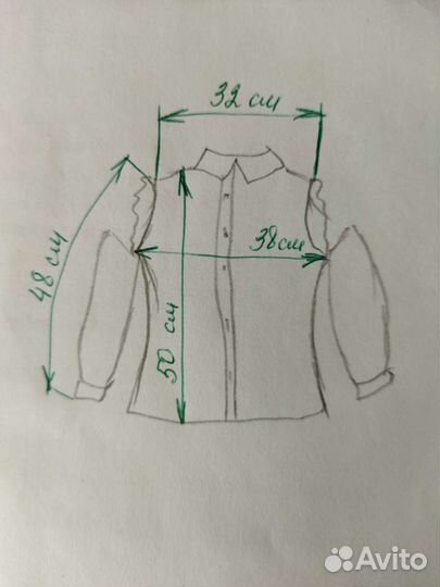 Блузка для девочки