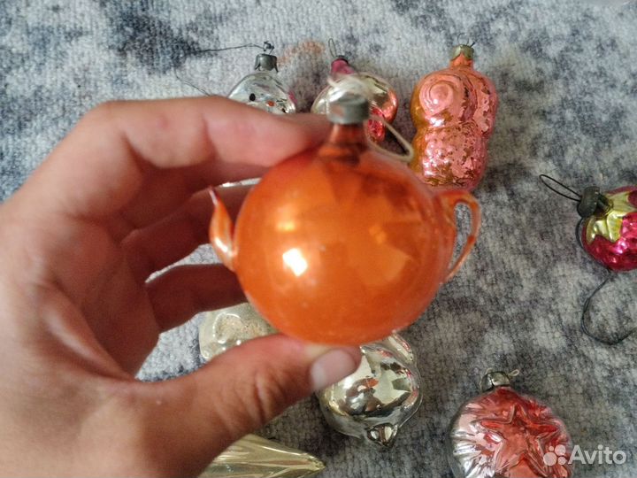 Елочные игрушки СССР