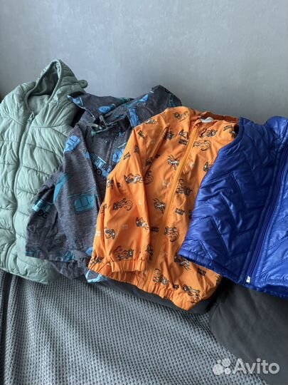 Верхняя одежда для мальчика 80-86 пакетом