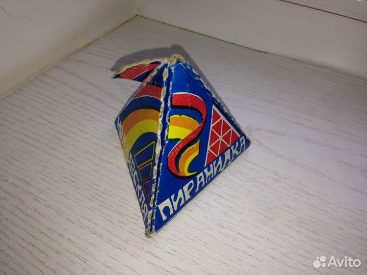 Пирамидка молдавская, логическая игра, СССР 1986г