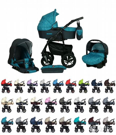 Коляска Verdi sonic 3 в 1