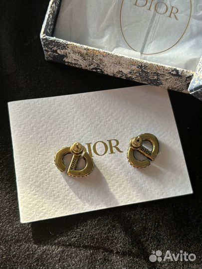 Dior серьги оригинал
