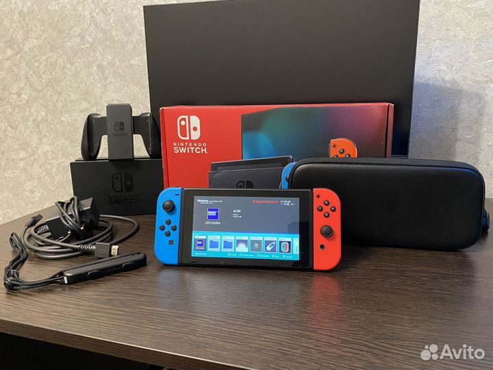 Nintendo Switch Rev2 прошитая (hwfly) + игры