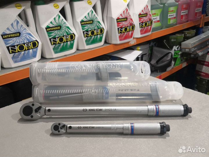 Динамометрический ключ 1/4 5-25 Нм king tony