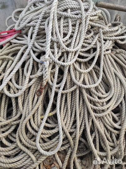 Драга полумеханизированная, канат полиэфирный