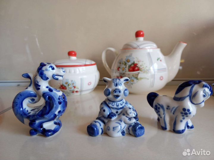 Фигурки Гжель «Символы года»