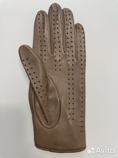 Перчатки кожаные женские