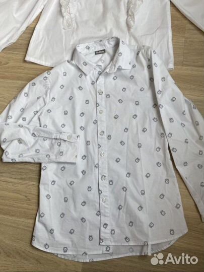 Рубашки школьные блузка 146-152