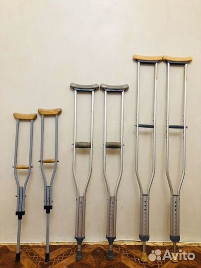 Костыли в аренду: детские, подростковые, взрослые