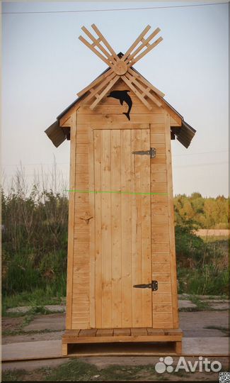 Уличный туалет с установкой HME564