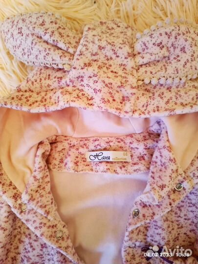 Одежда на девочку 6-9 мес