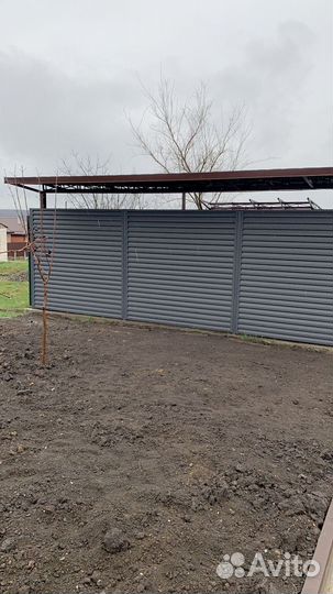 Забор жалюзи новый