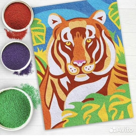 Песок цветной