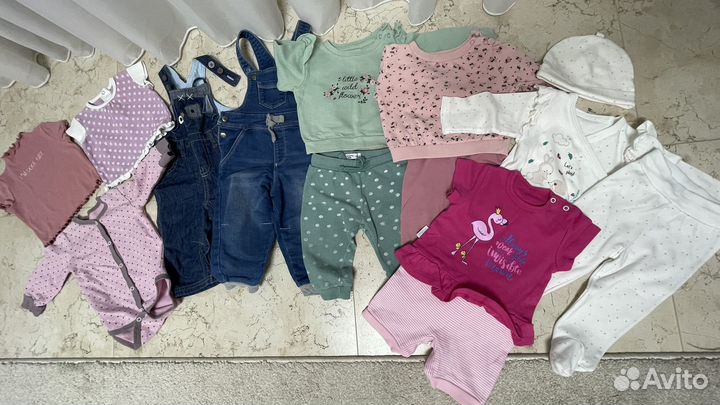 Детские вещи пакетом 74 80
