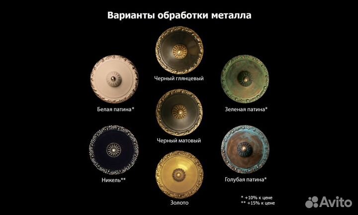 Бра из мрамора