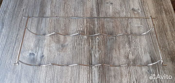 Полка металлическая для бутылок в холодильник