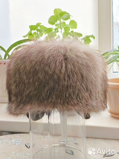 Шапка из песца 57 р