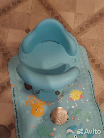 Сиденье с ковриком для купания mothercare