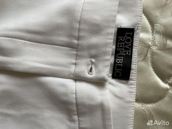 Брюки белые