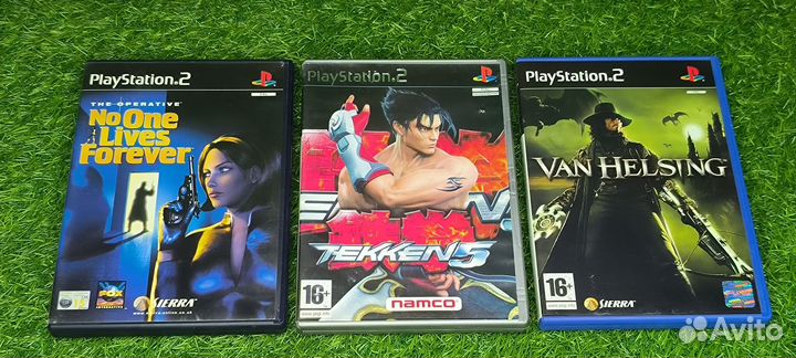 Лицензионные диски с играми для Sony PS2