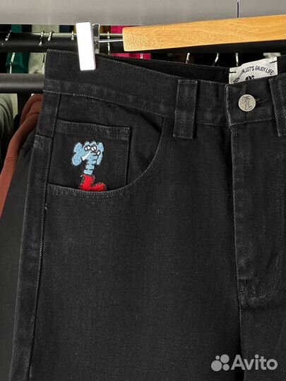 Джинсы mind error черные