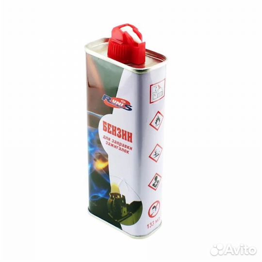 Бензин для зажигалок высокой очистки runis 133 мл