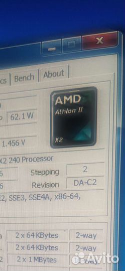 Материнская плата с процессором и памятью