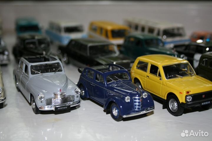 Модели машинок СССР DeAgostini