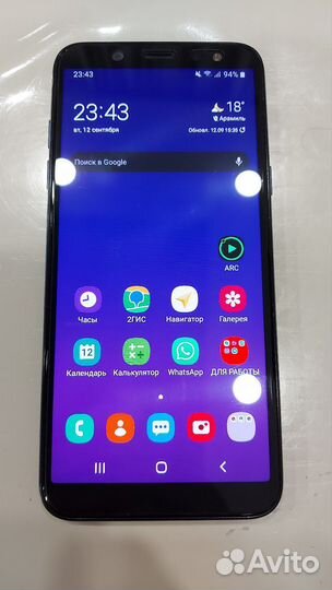 Телефон Samsung galaxy A6