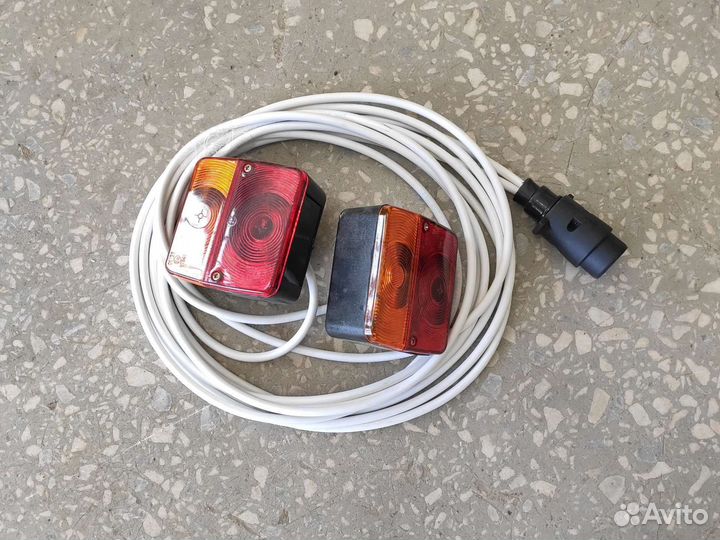 Проводка на легковой прицеп 4 метра в сборе