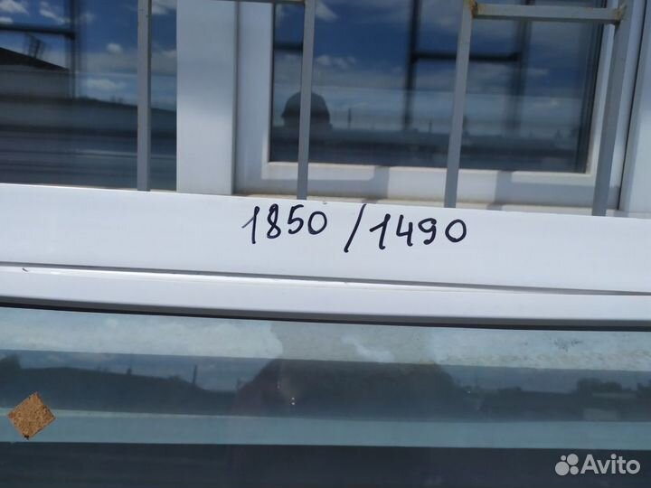 Окно пластиковое 1850*1490