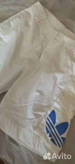 Шорты adidas мужские белые