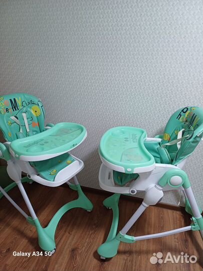 Стульчик для кормления babyton трансформер