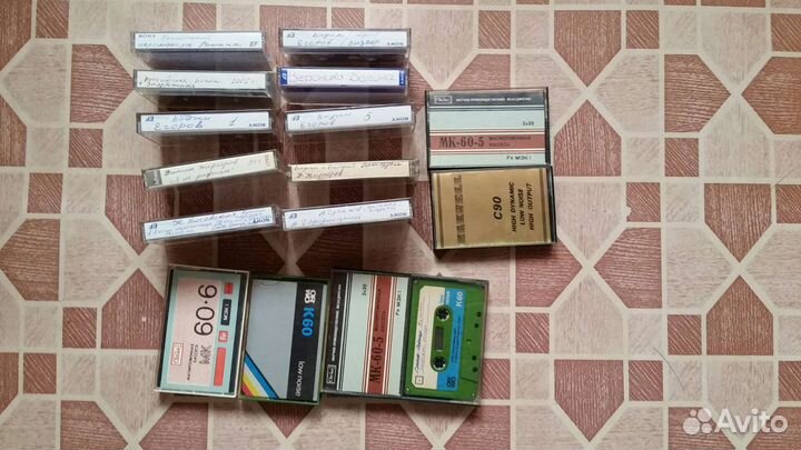 Аудиокассеты б/у в отличном состоянии