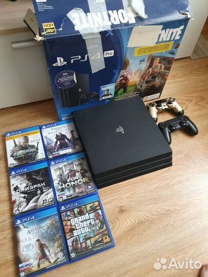 Sony playstation 4 PS4 pro 1tb 7108b