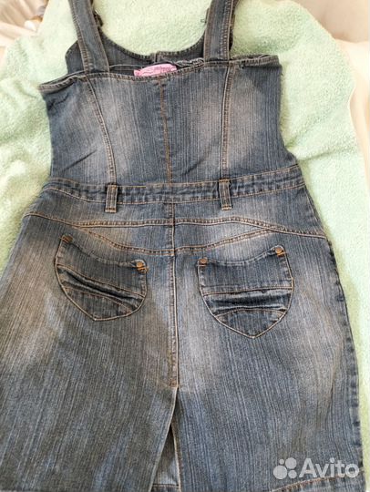 Джинсовый сарафан