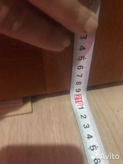 Дверь натуральный шпон б/у